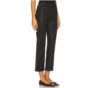 Pistola Lennon High Rise Cropped  boot coated  mocha Jeans  size 24 NWT $198msrp